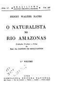 O naturalista no rio Amazonas - T1