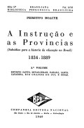 A instrução e as províncias - Vol. III