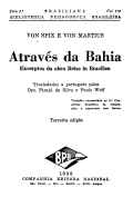 Através da Bahia – excertos da obra Reise in Brasilien