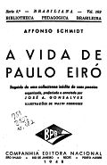 A vida de Paulo Eiró, seguida de uma coletânea inédita de suas poesias 
