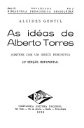 As ideias de Alberto Torres
