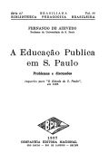 A educação pública em São Paulo