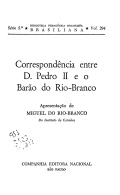 Correspondência entre D.Pedro II e o Barão do Rio Branco