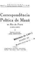 Correspondência política de Mauá no Rio da Prata (1850-1885)