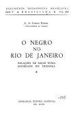 O negro no Rio de Janeiro: relações de raças numa sociedade em mudança
