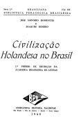 Civilização Holandesa no Brasil