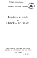 Introdução ao estudo da História do Brasil