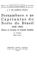 Pernambuco e as capitanias do Norte (1530-1630) – Volume IV 