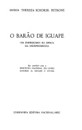 O Barão de Iguape; um empresário da época da Independência