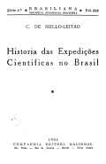 História das explorações científicas no Brasil