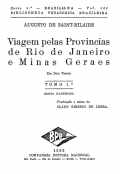 Viagem pelas províncias do Rio de Janeiro e Minas Gerais t. 1